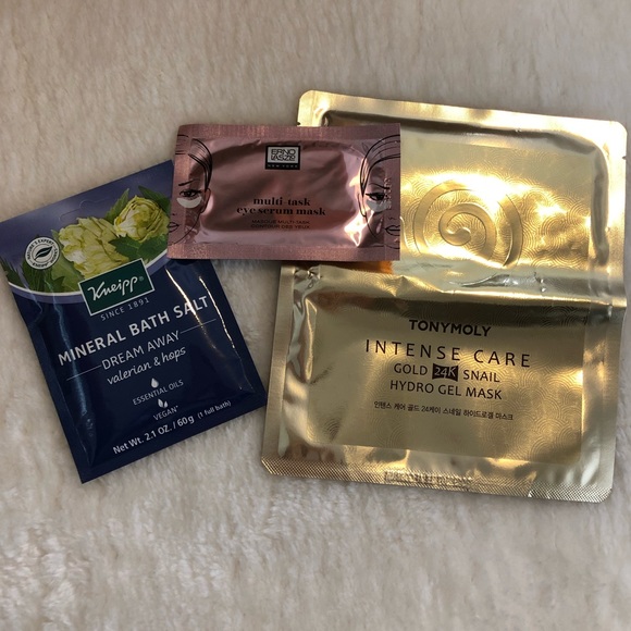 🆕Relaxing Spa Package: Face Mask, Eye Mask & Salt - Picture 1 of 7